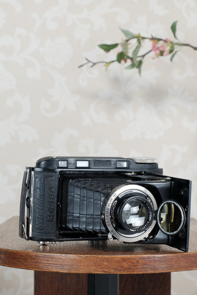 1936 Voigtlander 6x9 Bessa Rangefinder, Freshly Serviced, CLA'd.