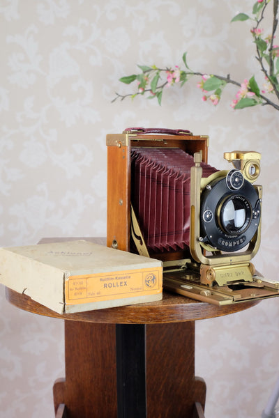 1923 Tropical Goertz Tenax 9 x 12cm - Goertz- Petrakla Classic Cameras