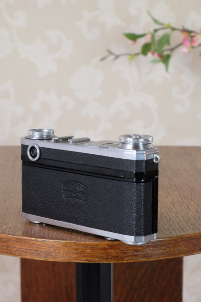 Superb! 1939 Zeiss Ikon Contax II, CLA'd, Freshly Serviced! - Zeiss-Ikon- Petrakla Classic Cameras