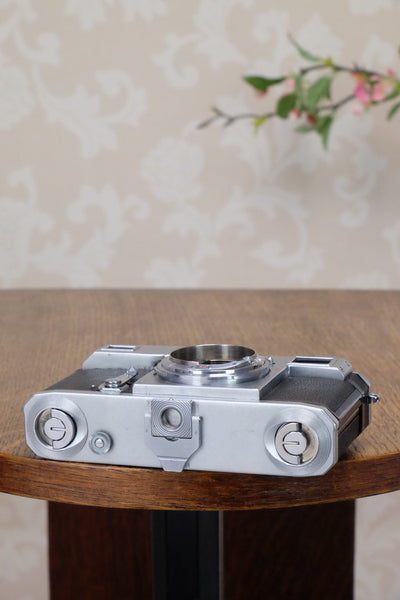 Superb! 1939 Zeiss Ikon Contax II, CLA'd, Freshly Serviced! - Zeiss-Ikon- Petrakla Classic Cameras