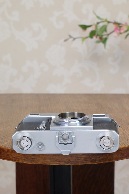 Superb! 1939 Zeiss Ikon Contax II, CLA'd, Freshly Serviced! - Zeiss-Ikon- Petrakla Classic Cameras