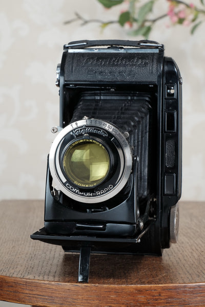 1936 Voigtlander Bessa Rangefinder 6x9, Freshly Serviced, CLA'd.