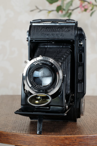 1936 Voigtlander Bessa Rangefinder 6x9, Freshly Serviced, CLA'd.