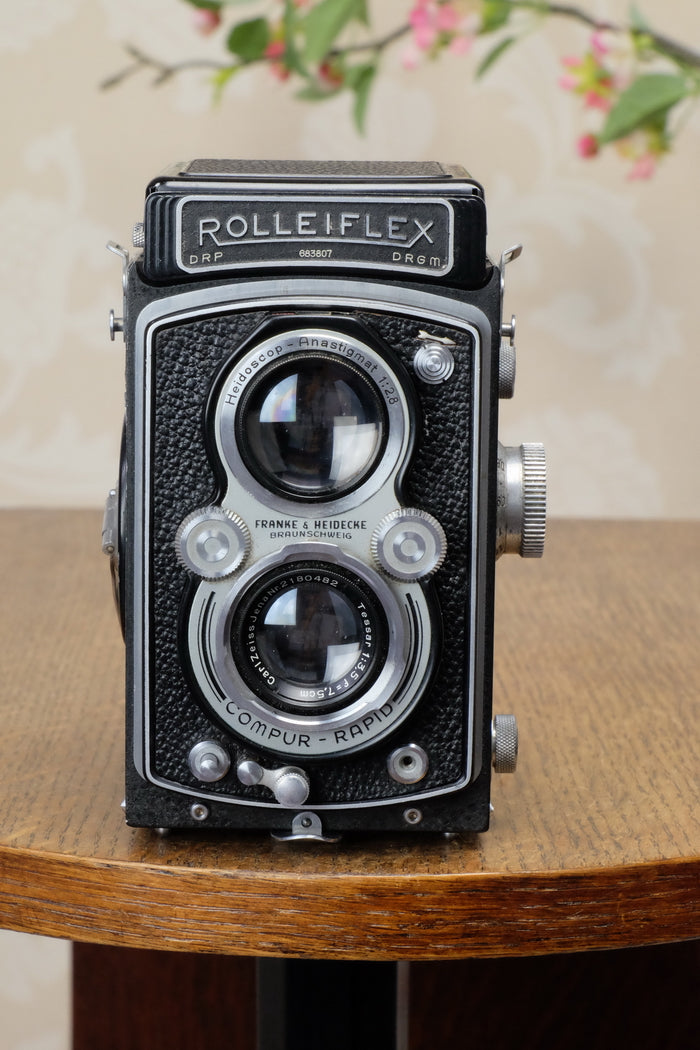 SUPERB! 1938 Rolleiflex Automat, Freshly Serviced, CLA’d – Petrakla ...