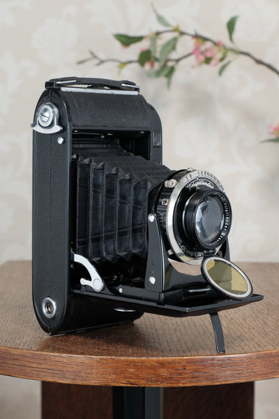 1936 Voigtlander Bessa Rangefinder 6x9, Freshly Serviced, CLA'd.