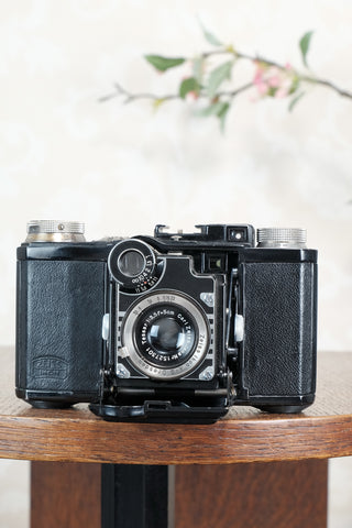 Superb! 1934 Zeiss-Ikon Super Nettel (236/24) , CLA'd, Freshly Serviced!