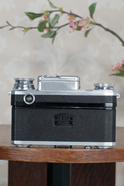 Near Mint! 1940 Zeiss Ikon Contax III with a 1.5/50mm T coated Sonnar, CLA'd, Freshly Serviced!