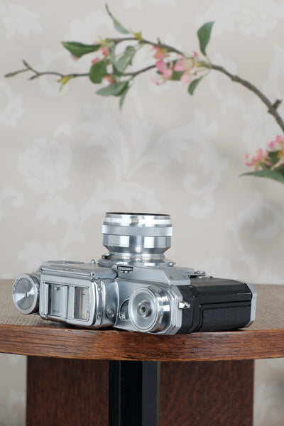 Near Mint! 1940 Zeiss Ikon Contax III with a 1.5/50mm T coated Sonnar, CLA'd, Freshly Serviced!