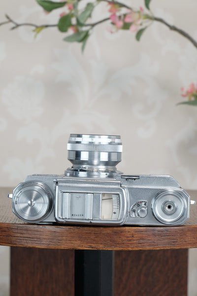 Near Mint! 1940 Zeiss Ikon Contax III with a 1.5/50mm T coated Sonnar, CLA'd, Freshly Serviced!