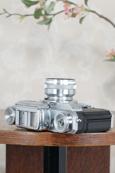 Near Mint! 1940 Zeiss Ikon Contax III with a 1.5/50mm T coated Sonnar, CLA'd, Freshly Serviced!