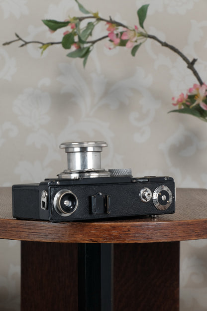 SUPERB! 1933 Zeiss Ikon Contax I, 35mm rangefinder, with Tessar lens CLA’d, FRESHLY SERVICED