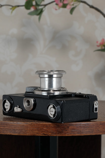 SUPERB! 1933 Zeiss Ikon Contax I, 35mm rangefinder, with Tessar lens CLA’d, FRESHLY SERVICED