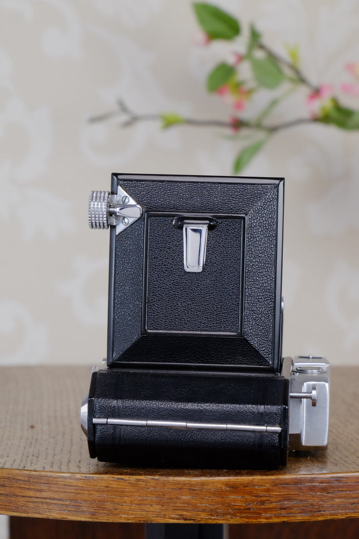 Near Mint! 1937 WELTA WELTUR, CLA’d 6x6 Medium format, Coupled Rangefinder Camera, CLAd, FRESHLY SERVICED! - Welta- Petrakla Classic Cameras