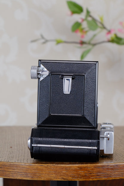 Near Mint! 1937 WELTA WELTUR, CLA’d 6x6 Medium format, Coupled Rangefinder Camera, CLAd, FRESHLY SERVICED! - Welta- Petrakla Classic Cameras