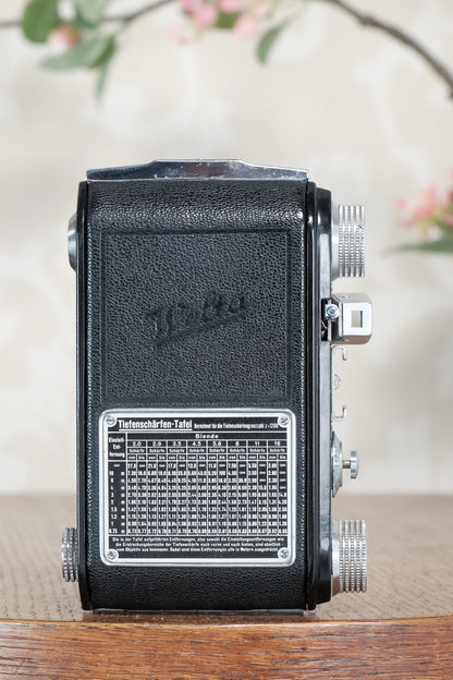 1937 Welta Welti, with hard to find Schneider Xenon 2.0/50mm lens, CLA'd, Freshly Serviced!
