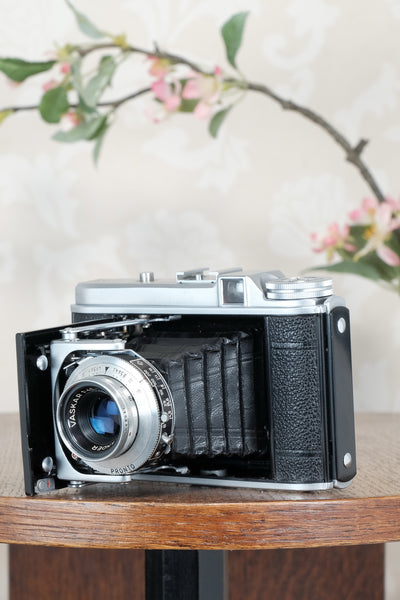 Near mint! 1951 6x6 Voigtlander Perkeo II, CLA’d, Freshly Serviced!