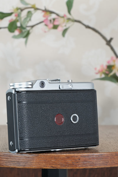Near mint! 1951 6x6 Voigtlander Perkeo II, CLA’d, Freshly Serviced!