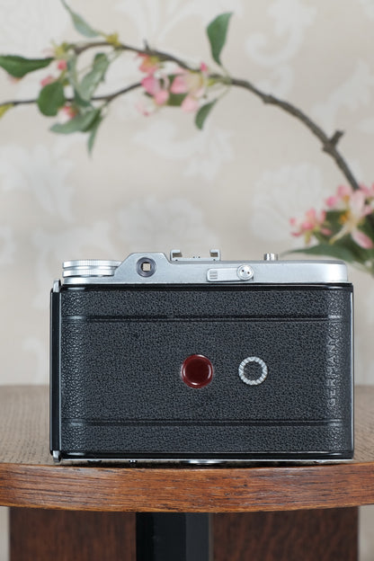 Near mint! 1951 6x6 Voigtlander Perkeo II, CLA’d, Freshly Serviced!