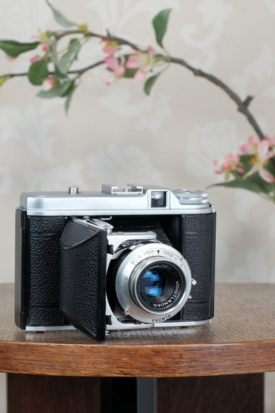 Near mint! 1951 6x6 Voigtlander Perkeo II, CLA’d, Freshly Serviced!