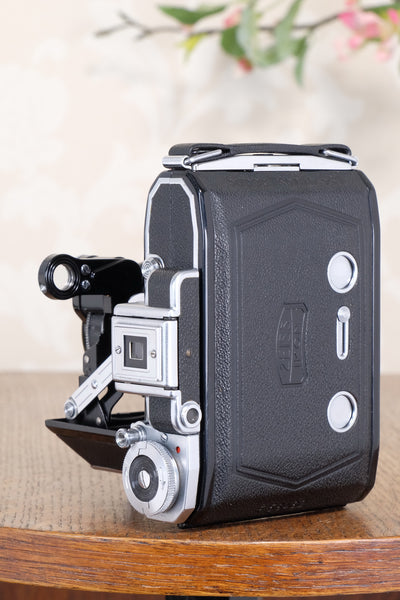 Mint! 1938 ZEISS-IKON SUPER IKONTA A, 6x4.5, Tessar lens, CLA'd, Freshly Serviced!