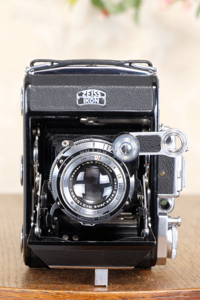 Mint! 1938 ZEISS-IKON SUPER IKONTA A, 6x4.5, Tessar lens, CLA'd, Freshly Serviced!