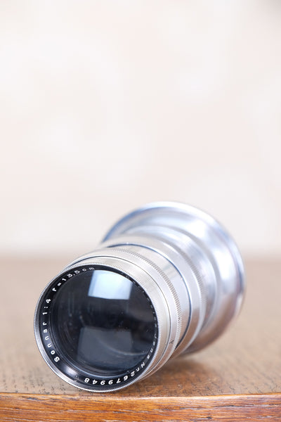 Near Mint! 1941 CARL ZEISS SONNAR LENS with case & original box