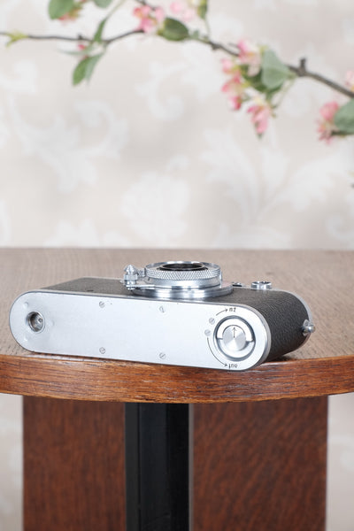 1935 Leitz Leica III with Elmar lens, CLA’d, Freshly Serviced! - Leitz- Petrakla Classic Cameras