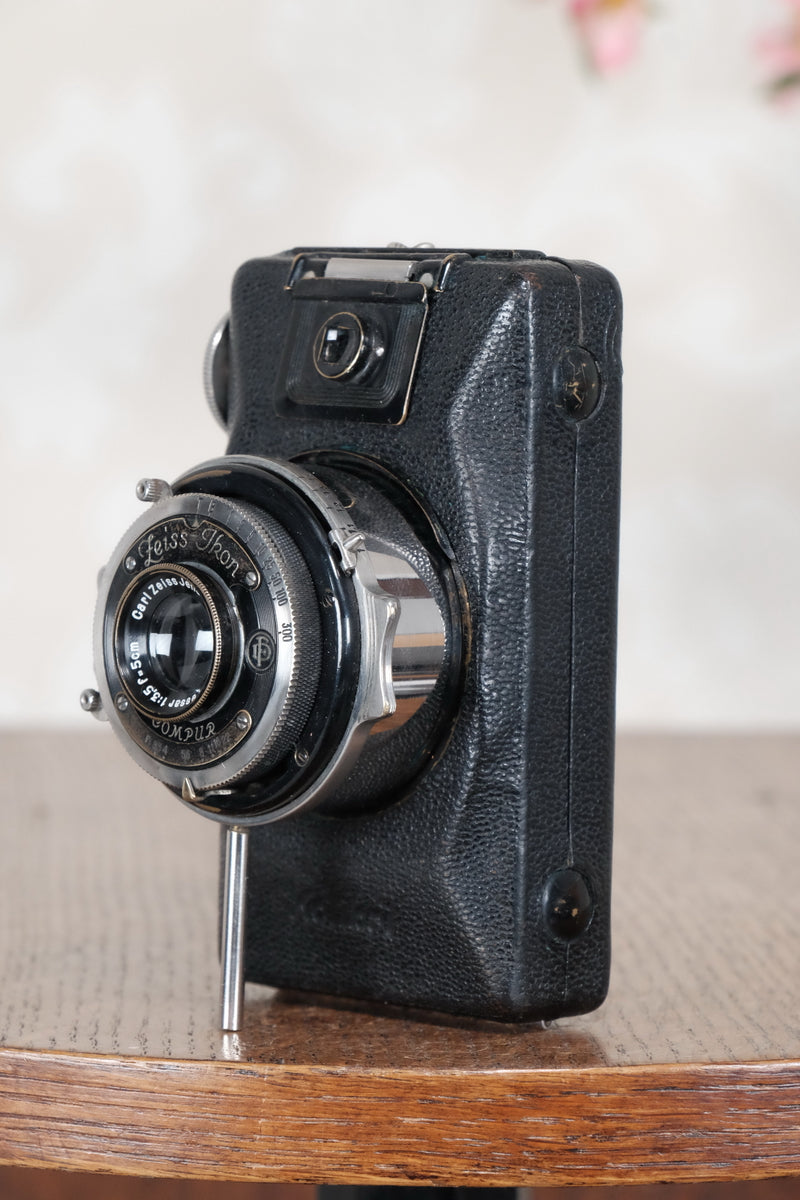 1930 Zeiss-Ikon Kolibri Camera, CLA'd,  Freshly Serviced! - Zeiss-Ikon- Petrakla Classic Cameras