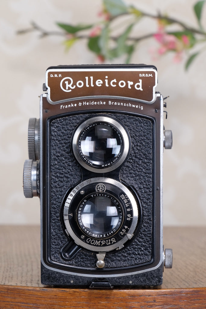 Superb! 1937 Rolleicord , CLA'd, Freshly Serviced!