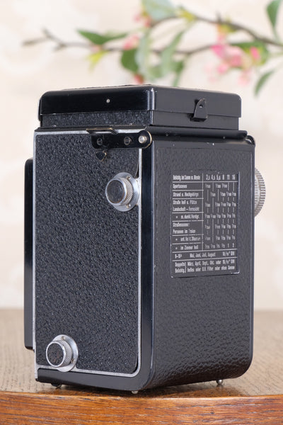 Superb! 1937 Rolleicord , CLA'd, Freshly Serviced!