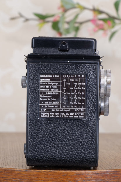 Superb! 1937 Rolleicord , CLA'd, Freshly Serviced!
