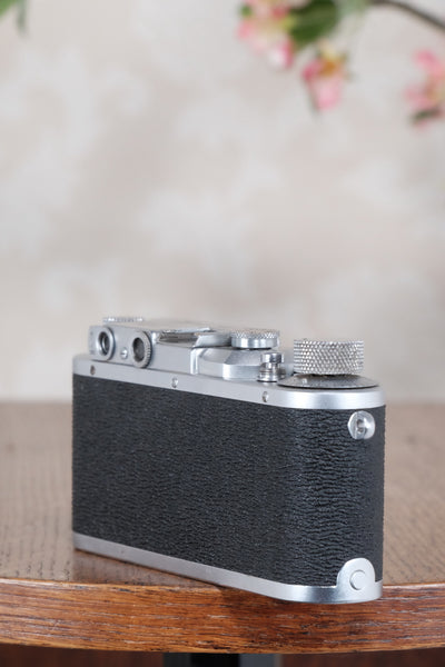 1937 Leitz Leica III with Elmar lens, CLA's, Freshly Serviced - Leitz- Petrakla Classic Cameras