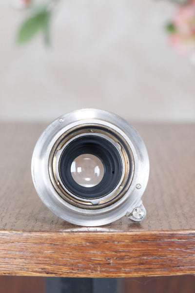 Superb early Leitz 50mm Nickel Elmar Screw mount lens. - Leitz- Petrakla Classic Cameras