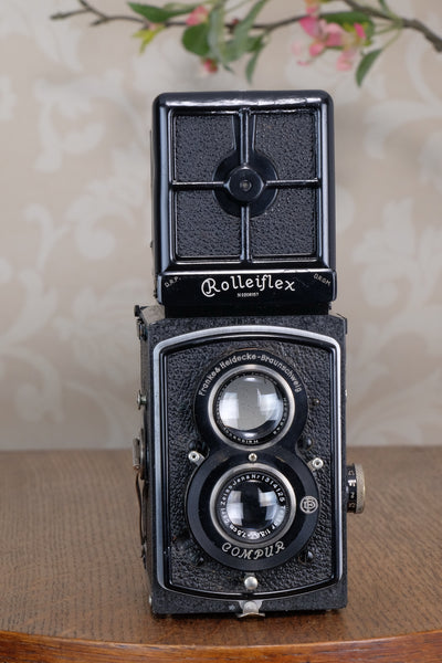 Superb! 1932 Rare early Old Standard Rolleiflex, Freshly Serviced, CLA’d