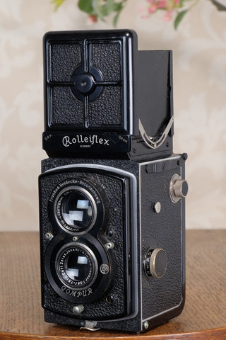 Superb! 1932 Rare early Old Standard Rolleiflex, Freshly Serviced, CLA’d