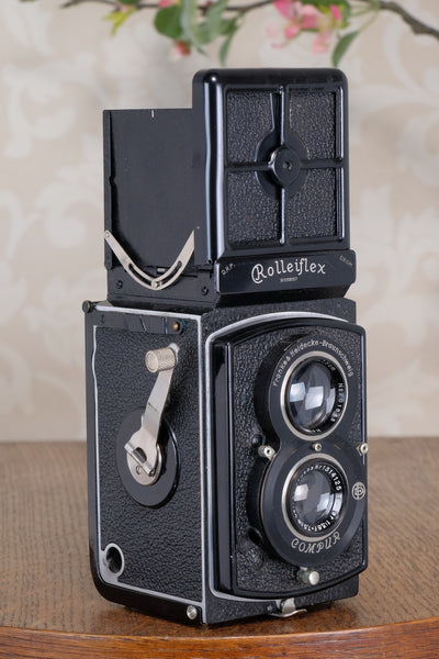 Superb! 1932 Rare early Old Standard Rolleiflex, Freshly Serviced, CLA’d