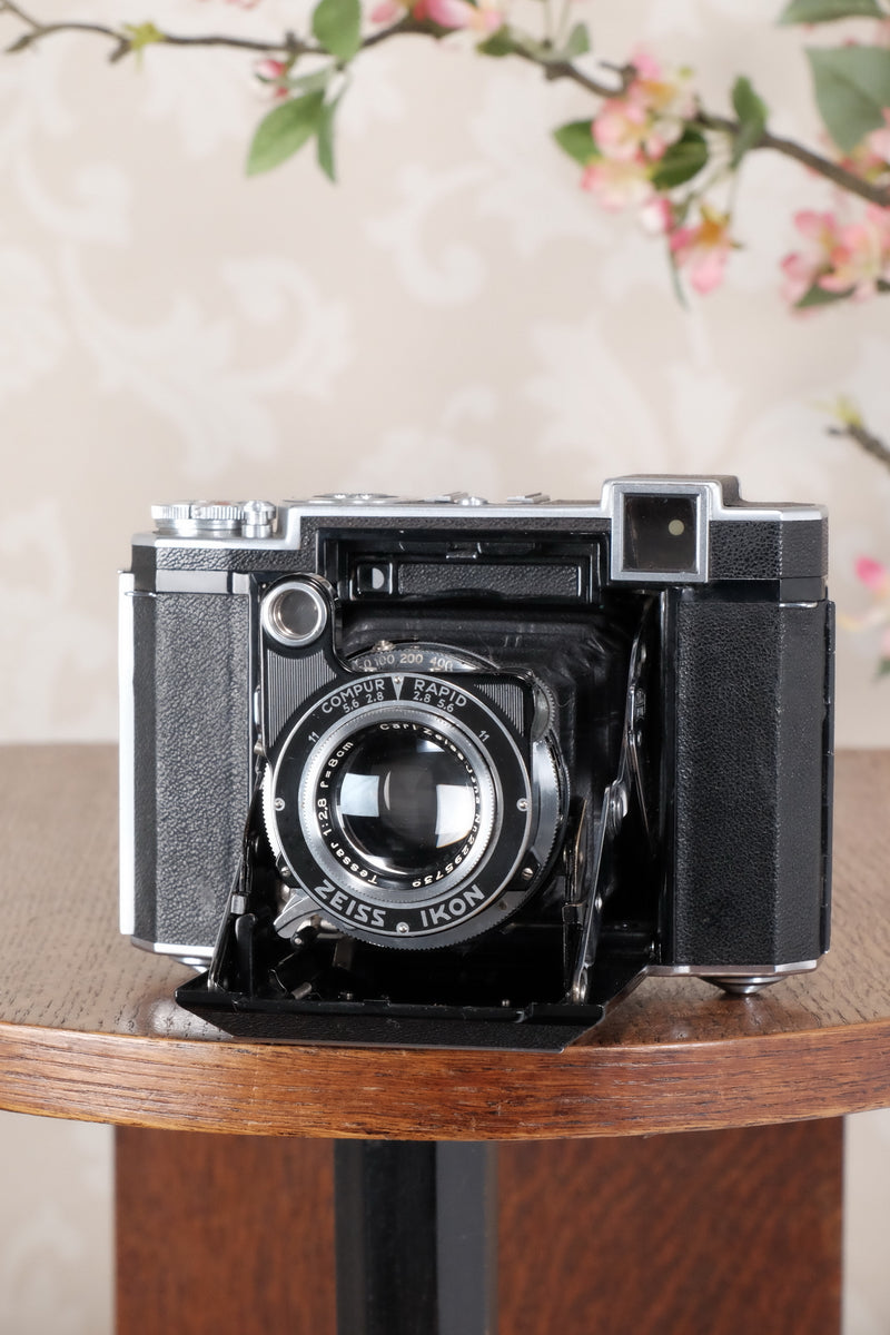 Superb! 1938 Zeiss Ikon Super Ikonta 6x6, Tessar lens, CLA'd, Freshly Serviced! - Zeiss-Ikon- Petrakla Classic Cameras