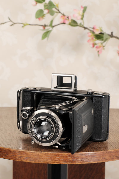 Superb 1936 Zeiss-Ikon 6x9 Folding Camera with Tessar lens, CLA'd, Freshly Serviced! - Zeiss-Ikon- Petrakla Classic Cameras