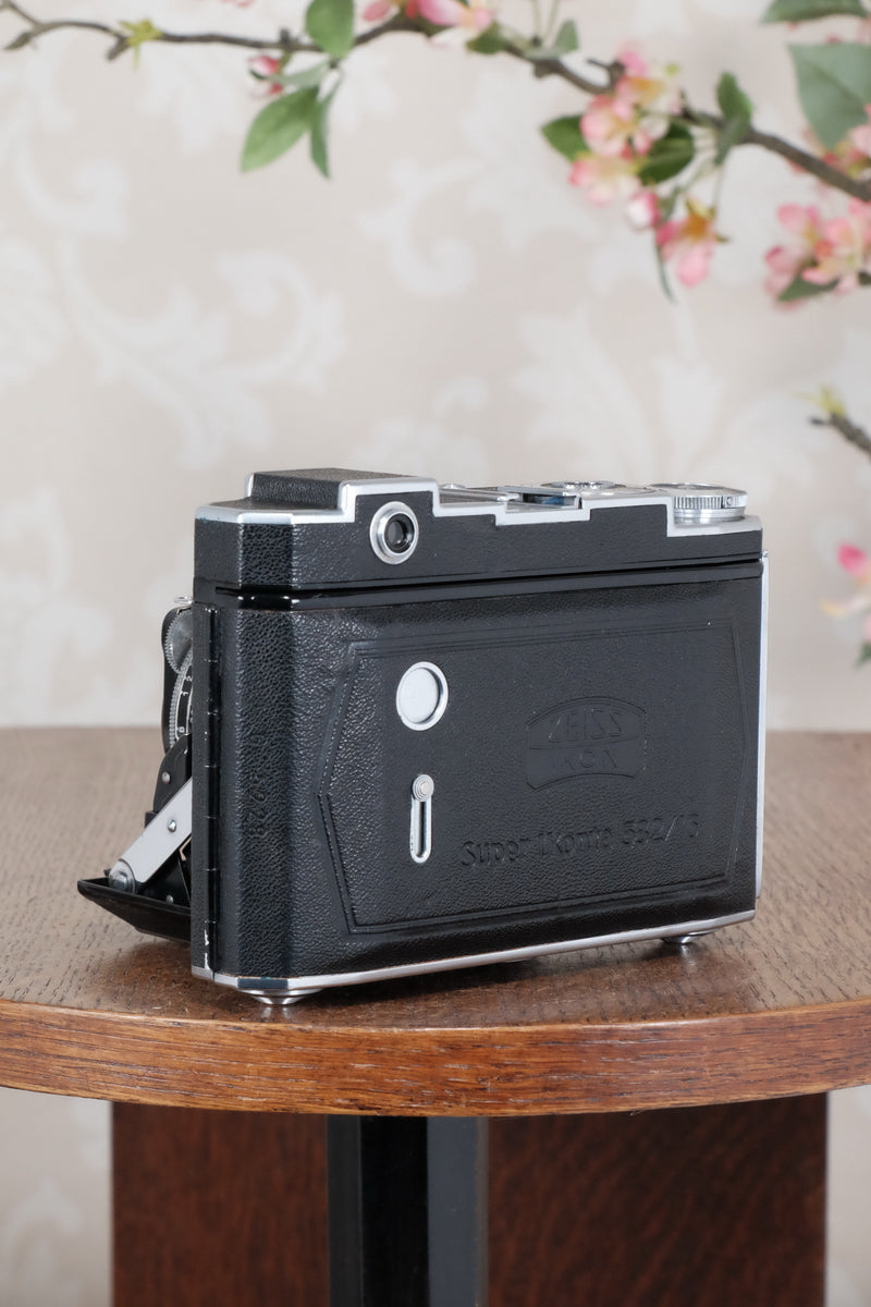 Superb! 1938 Zeiss Ikon Super Ikonta 6x6, Tessar lens, CLA'd, Freshly Serviced! - Zeiss-Ikon- Petrakla Classic Cameras