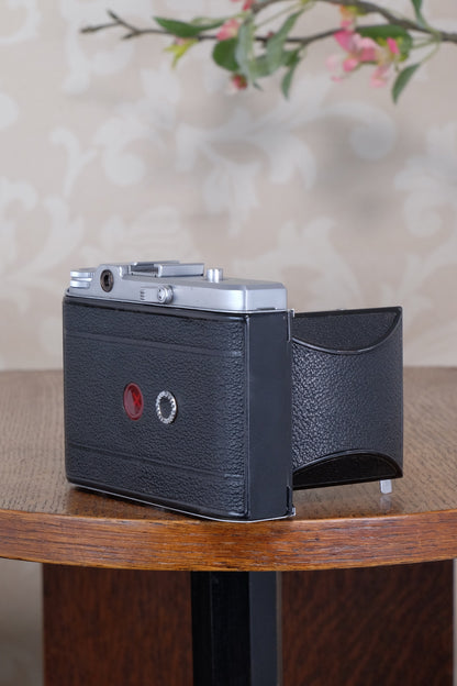 Superb! 1952 6x6 Voigtlander Perkeo II with Color-Skopar Lens & Synchro-Compur Shutter, CLA’d, Freshly Serviced