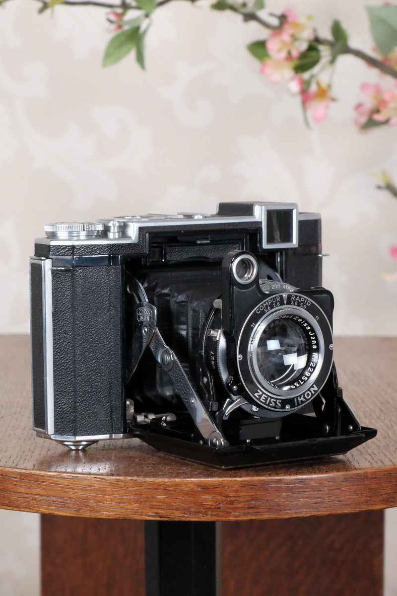 Superb! 1938 Zeiss Ikon Super Ikonta 6x6, Tessar lens, CLA'd, Freshly Serviced! - Zeiss-Ikon- Petrakla Classic Cameras