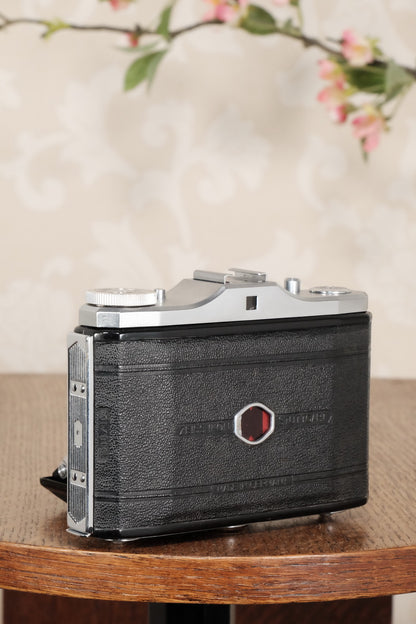 Superb, circa 1955 Zeiss-Ikon 6x6 Folding Camera, CLA'd, Freshly Serviced! - Zeiss-Ikon- Petrakla Classic Cameras