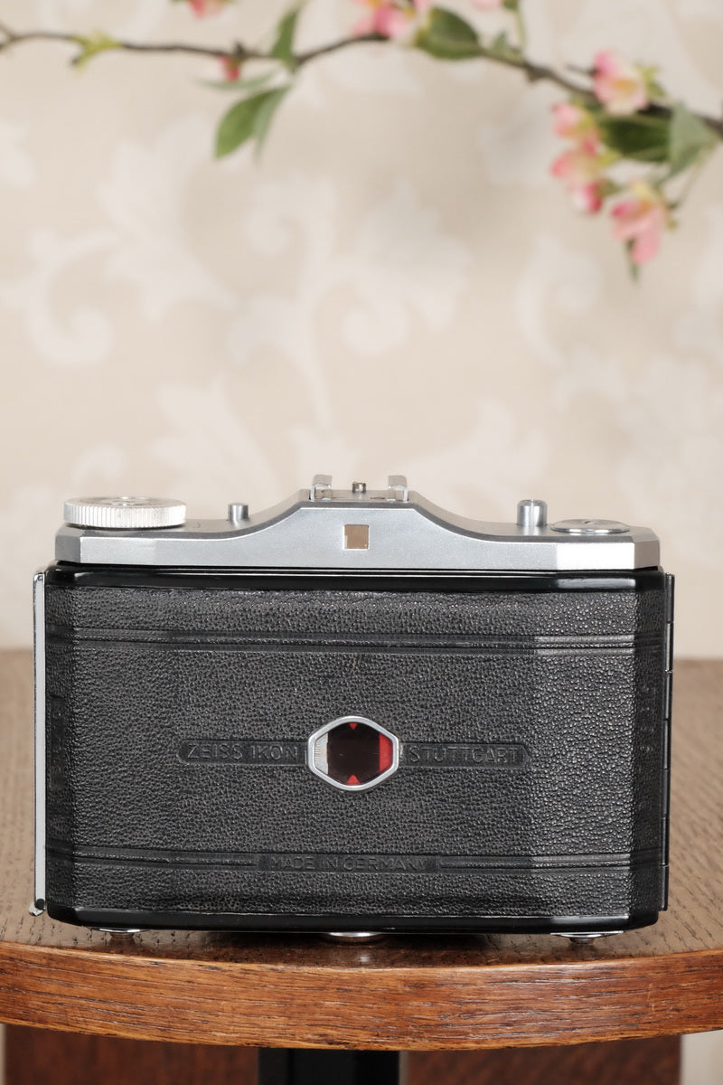 Superb, circa 1955 Zeiss-Ikon 6x6 Folding Camera, CLA'd, Freshly Serviced! - Zeiss-Ikon- Petrakla Classic Cameras