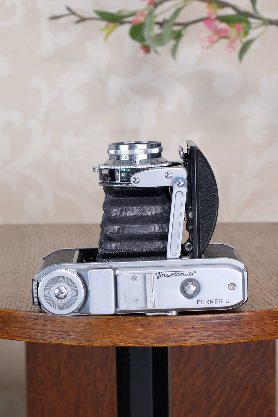 Superb! 1952 6x6 Voigtlander Perkeo II with Color-Skopar Lens & Synchro-Compur Shutter, CLA’d, Freshly Serviced