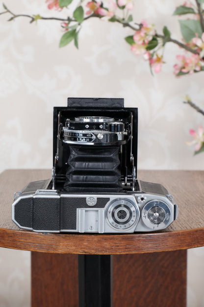 Superb! 1938 Zeiss Ikon Super Ikonta 6x6, Tessar lens, CLA'd, Freshly Serviced! - Zeiss-Ikon- Petrakla Classic Cameras