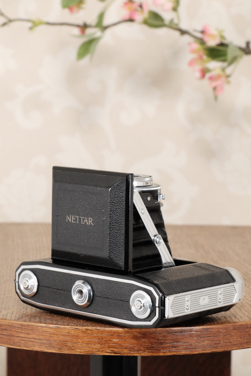 Superb, circa 1955 Zeiss-Ikon 6x6 Folding Camera, CLA'd, Freshly Serviced! - Zeiss-Ikon- Petrakla Classic Cameras
