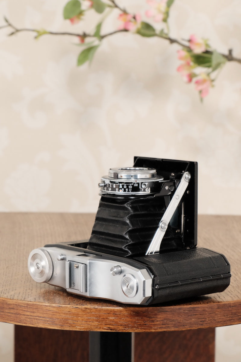 Superb, circa 1955 Zeiss-Ikon 6x6 Folding Camera, CLA'd, Freshly Serviced! - Zeiss-Ikon- Petrakla Classic Cameras