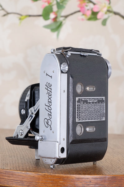 Rare! 1938 Balda Baldaxette, 6x4.5 Coupled Rangefinder camera, CLA'd, Freshly Serviced!