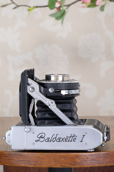 Rare! 1938 Balda Baldaxette, 6x4.5 Coupled Rangefinder camera, CLA'd, Freshly Serviced!