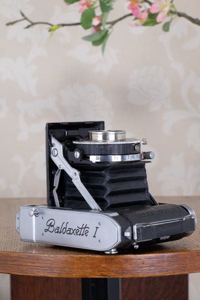 Rare! 1938 Balda Baldaxette, 6x4.5 Coupled Rangefinder camera, CLA'd, Freshly Serviced!